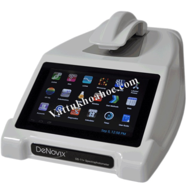 Máy quang phổ UV-VIS đo thể tích micro và cuvet (huỳnh quang) Denovix Mỹ DS-11+