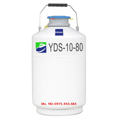 Bình đựng nitơ lỏng bảo quản mẫu lạnh 10 lít HAIER YDS-10-80