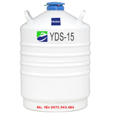 Bình đựng nitơ lỏng bảo quản mẫu lạnh 15 lít Haier YDS-15