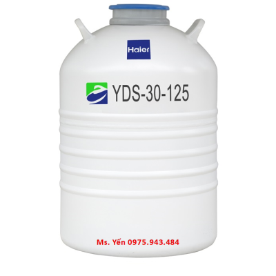 Bình đựng nitơ lỏng bảo quản mẫu lạnh 30 lít HAIER YDS-30-125