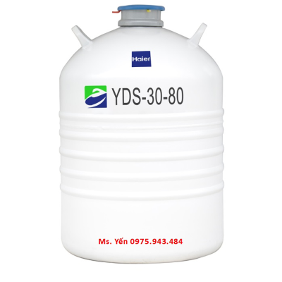 Bình đựng nitơ lỏng bảo quản mẫu lạnh 30 lít HAIER YDS-30-80