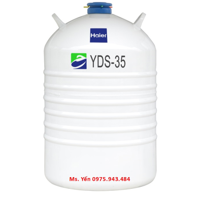 Bình đựng nitơ lỏng bảo quản mẫu lạnh 35 lít HAIER YDS-35
