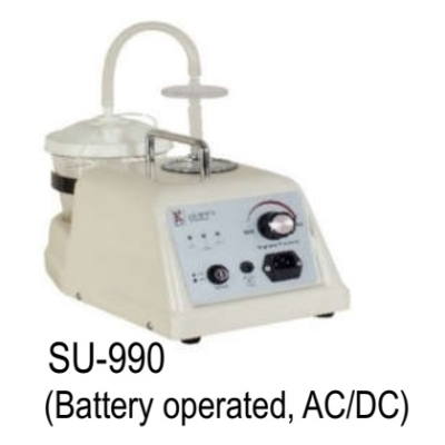 Máy hút dịch xách tay dung pin sạc SU-990 Gemmy