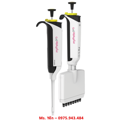 Micropipet thay đổi thể tích 12 kênh 0.5 - 10µl myPette® pro 8-401-30-9 AH