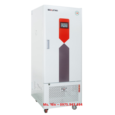 Tủ ấm lạnh 150 lít Boxun BXMJ-150 (4~70°C; có quạt; màn hình cảm ứng LCD; 2 lớp cửa)