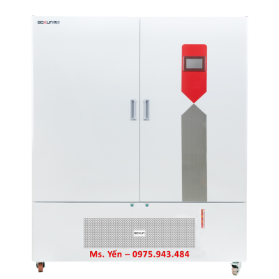 Tủ ấm lạnh 2 cánh 1000 lít Boxun BXQ-1000 (0~80°C; có quạt; màn cảm ứng; 2 lớp cửa)