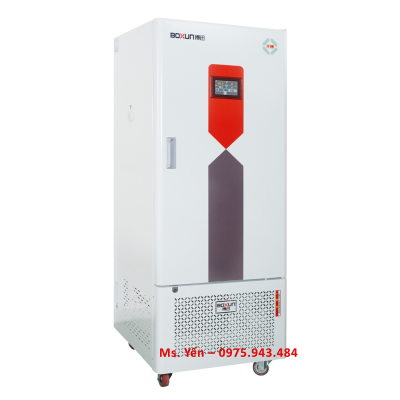 Tủ ấm lạnh 250 lít Boxun BXQ-250 (0~80°C; có quạt; màn cảm ứng; 2 lớp cửa)