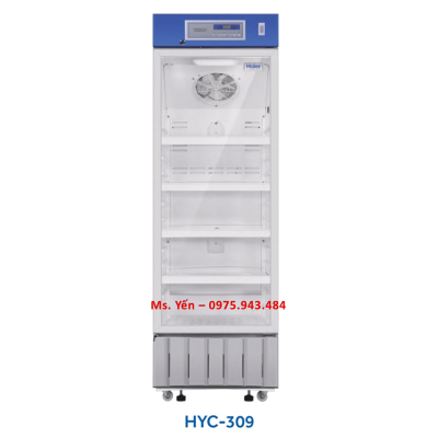 Tủ bảo quản vắc xin, thuốc, dược phẩm HYC-309 Haier (309 lít, cửa kính (2 ÷ 8oC))