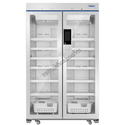 Tủ bảo quản vaccine, thuốc, dược phẩm Haier HYC-1030GT (2 cửa kính; 1030 lít; 2oC – 8oC)