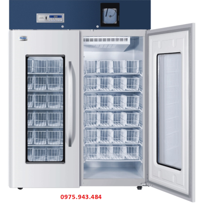 Tủ lạnh trữ máu chuyên dụng Haier 1308 lít, kiểu giỏ đựng HXC-1308